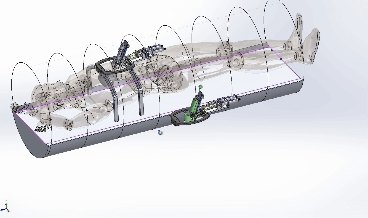 MR-compatible surgical robot CAD